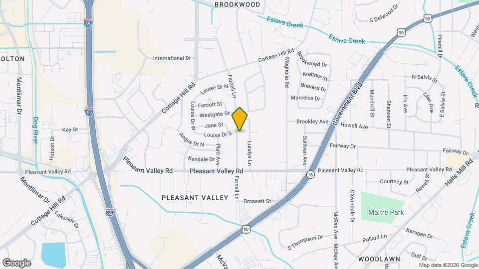 751 Farnell Ln Map and Location Details