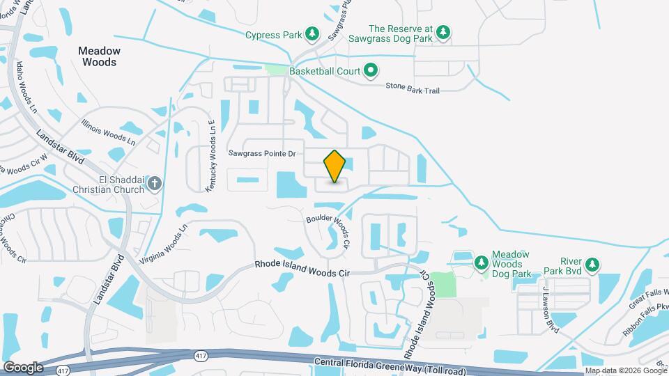 2306 Plantation Oak Dr Map and Location Details