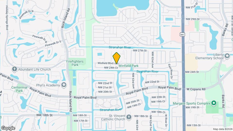 6560 Winfield Blvd Map and Location Details