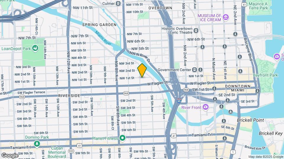566 NW 1st St Map and Location Details