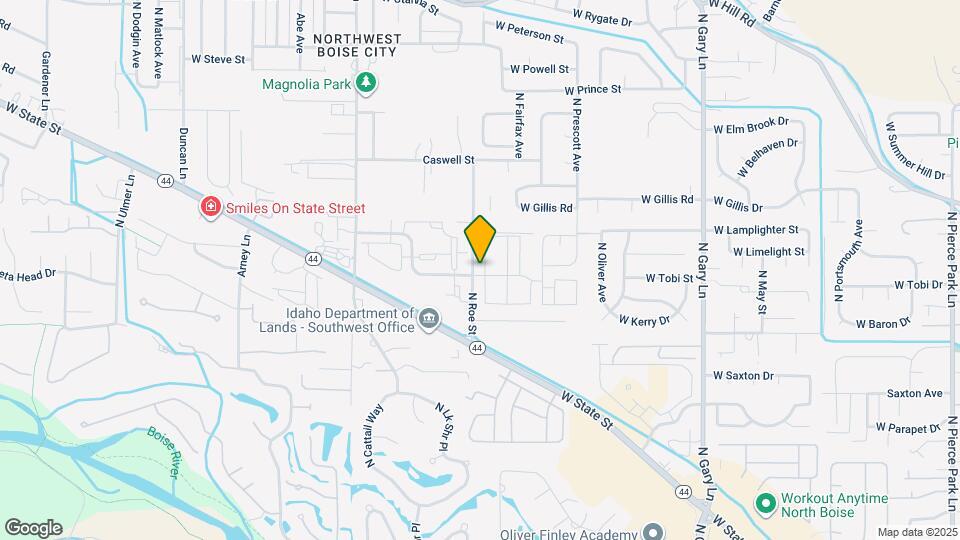 6113 N Tarako Ave Map and Location Details