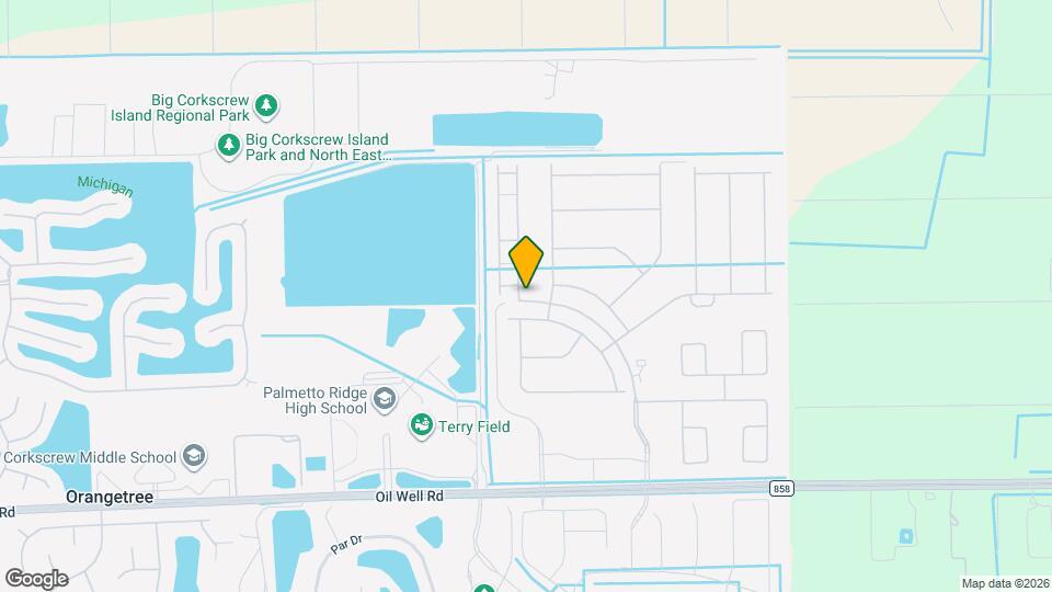 2612 Blossom Wy Mapa y Detalles de la Ubicación