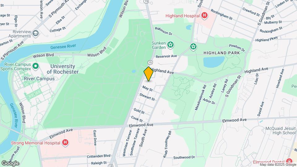 1082 Mt Hope Ave Map and Location Details