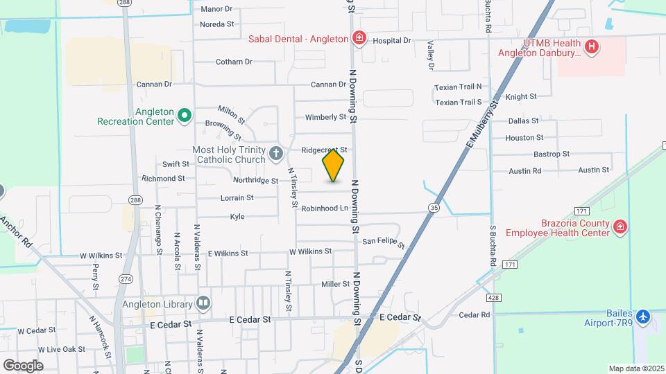 1021 Nottingham Dr Map and Location Details