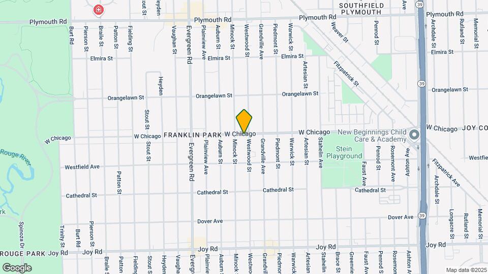 19403 W Chicago St Map and Location Details
