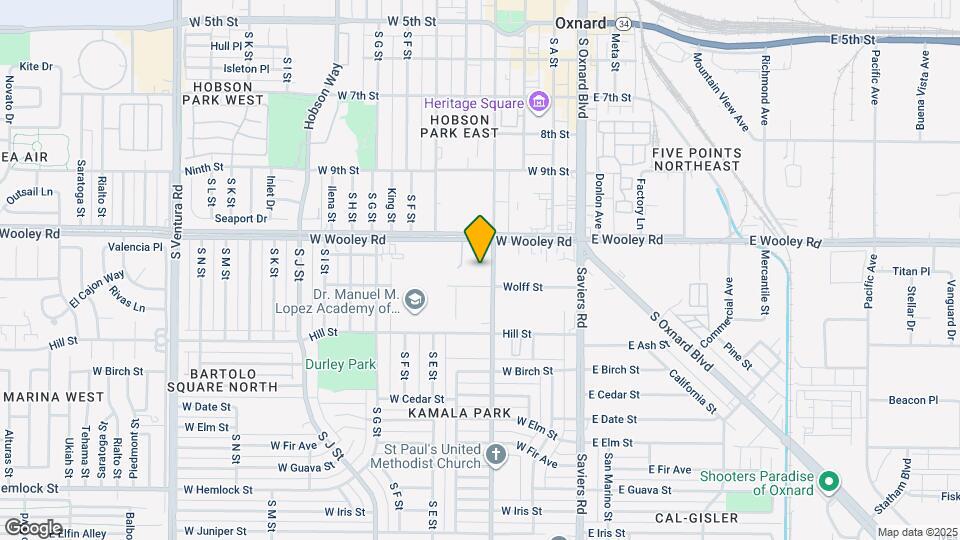 1159 S C St Map and Location Details