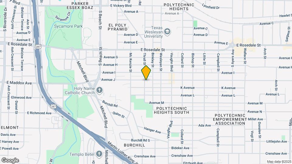 2900 Avenue J Mapa y Detalles de la Ubicación
