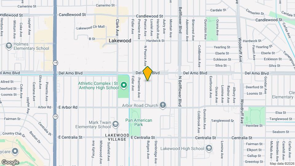 4832 N Pearce Ave Map and Location Details