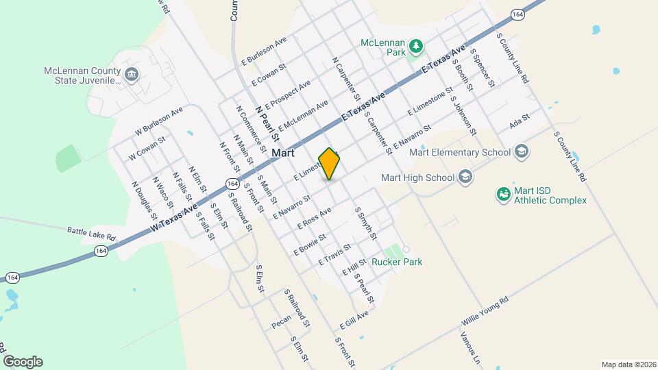 602 E Navarro St Map and Location Details