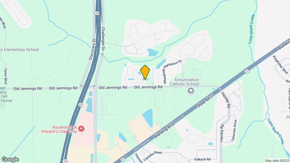 1143 Summer Springs Drive Map and Location Details