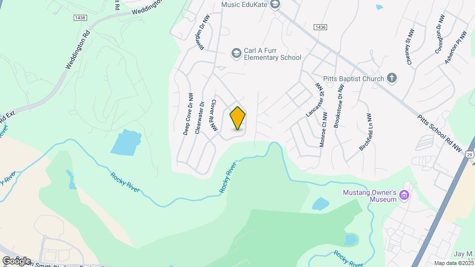 3058 Clover Rd NW Map and Location Details