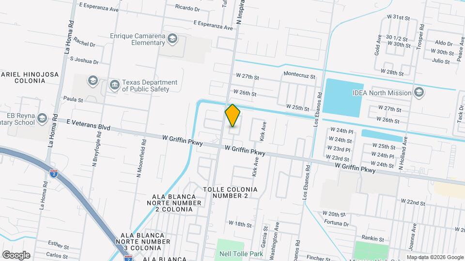 2306 Flores Dr Map and Location Details