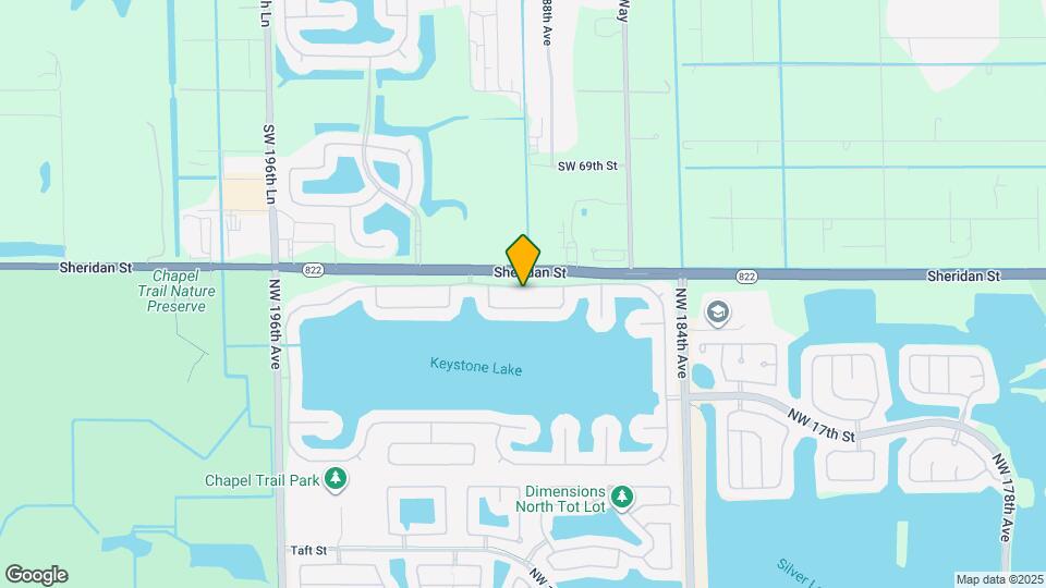 18808 NW 24th Pl Map and Location Details