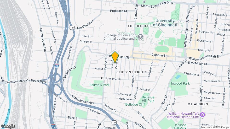 2357 Victor St Map and Location Details