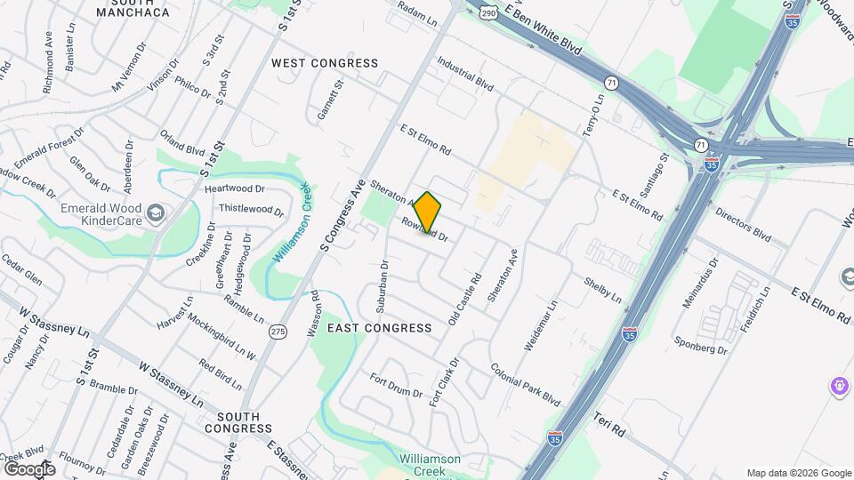 305 Rowland Dr Map and Location Details