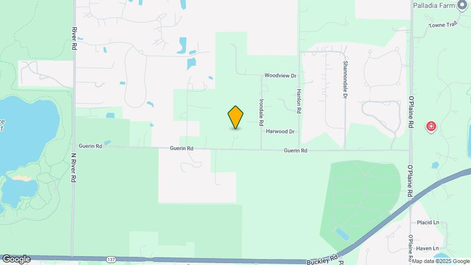 1036 Guerin Rd Map and Location Details