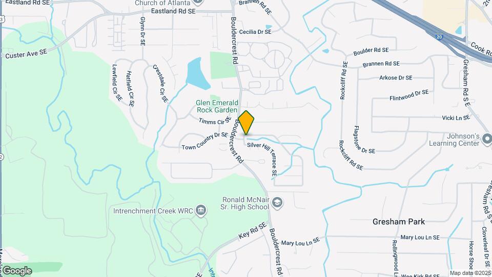 2707 Silver Hill Terrace SE Map and Location Details