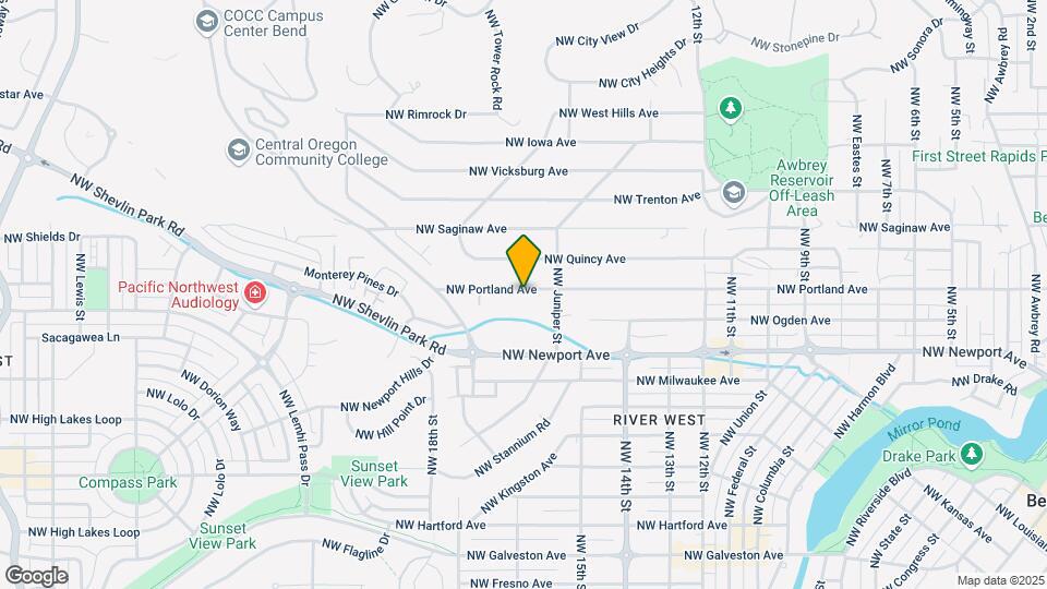 1565 NW Portland Ave Map and Location Details