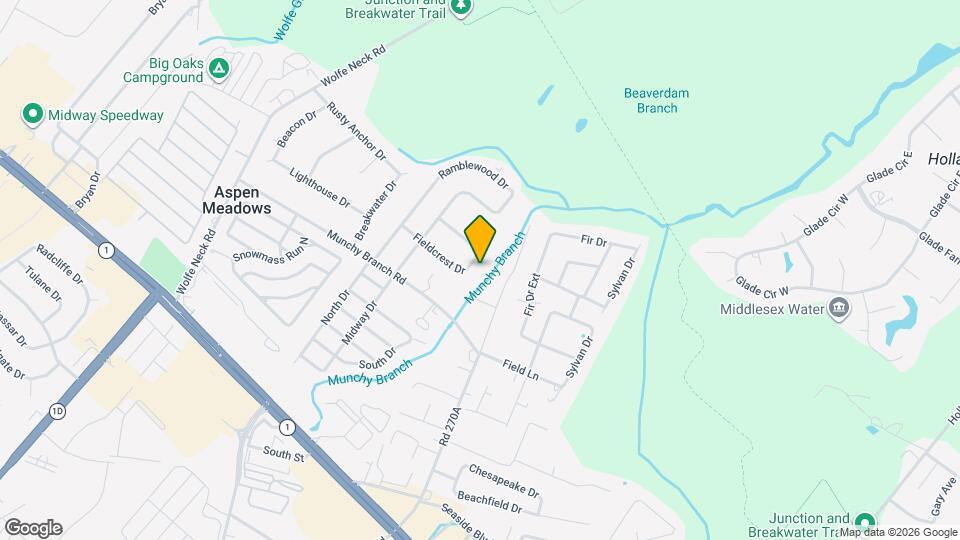 2094 Fieldcrest Dr, Unit House Map and Location Details