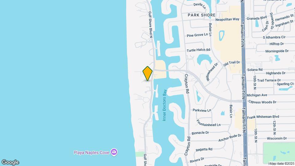 4031 Gulf Shore Blvd N Map and Location Details