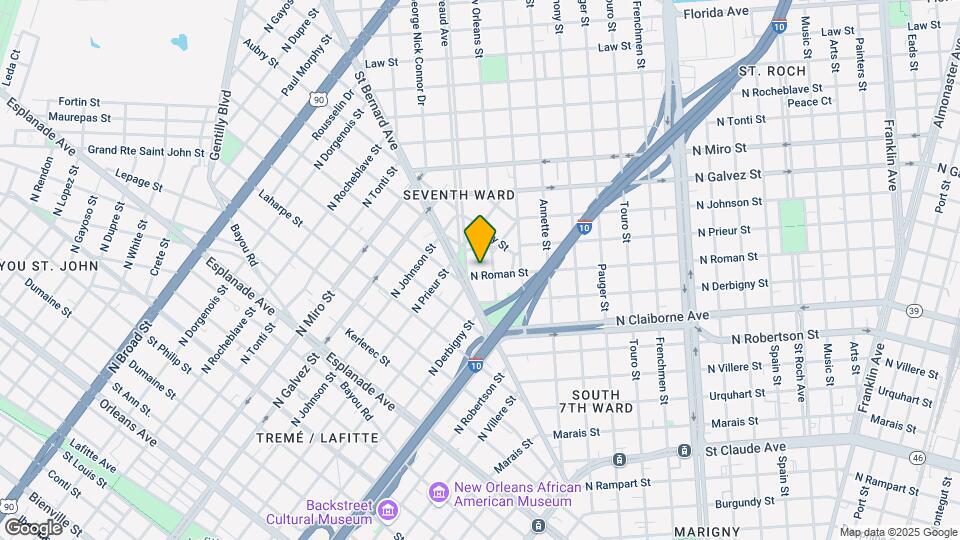 1633-1655 N Roman St Map and Location Details
