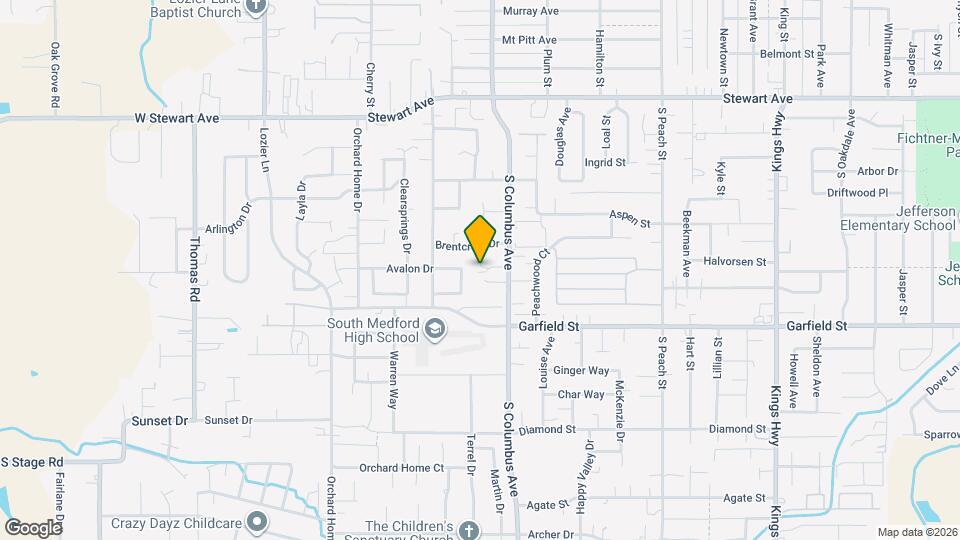 1500 Darlene Dr Mapa y Detalles de la Ubicación