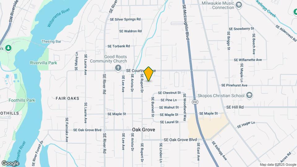 14030 SE Rupert Dr Map and Location Details