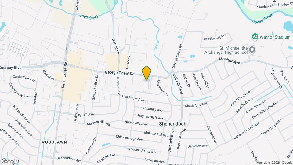 5140 W Hunters Chapel Ct Map and Location Details