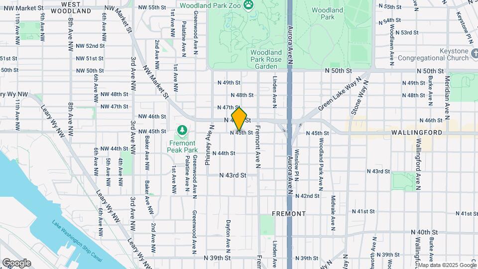 501 N 45th St Mapa y Detalles de la Ubicación