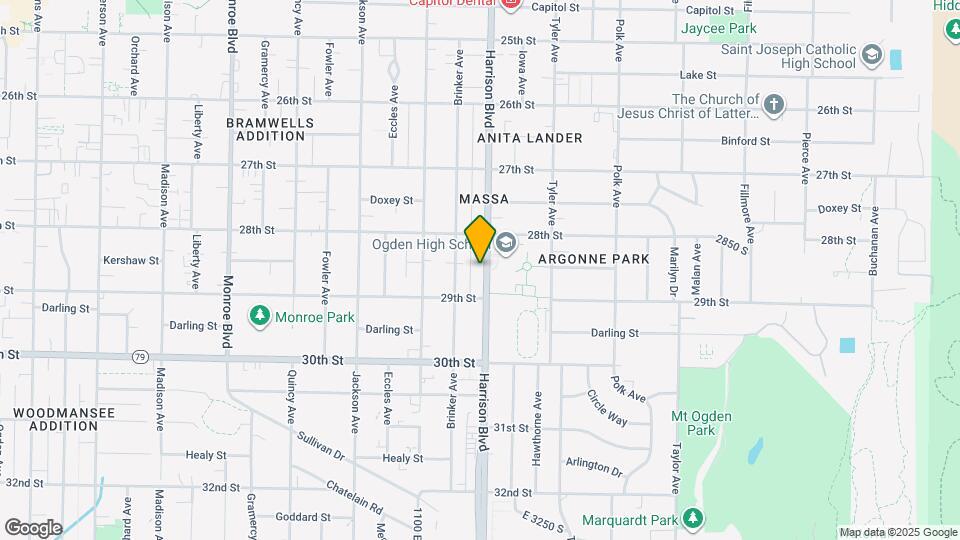 2849 Harrison Blvd Map and Location Details