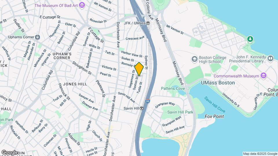 65 Saxton St, Unit #2 Mapa y Detalles de la Ubicación