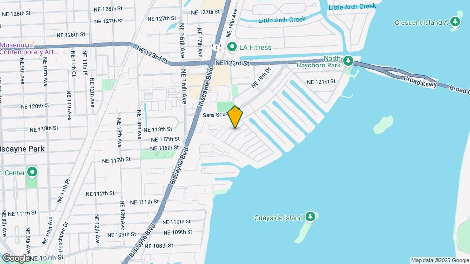 11645 NE 20th Dr, Unit A5 Mapa y Detalles de la Ubicación
