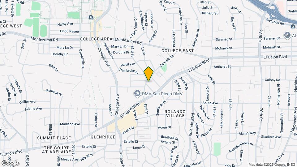 4759 Choctaw Dr Map and Location Details