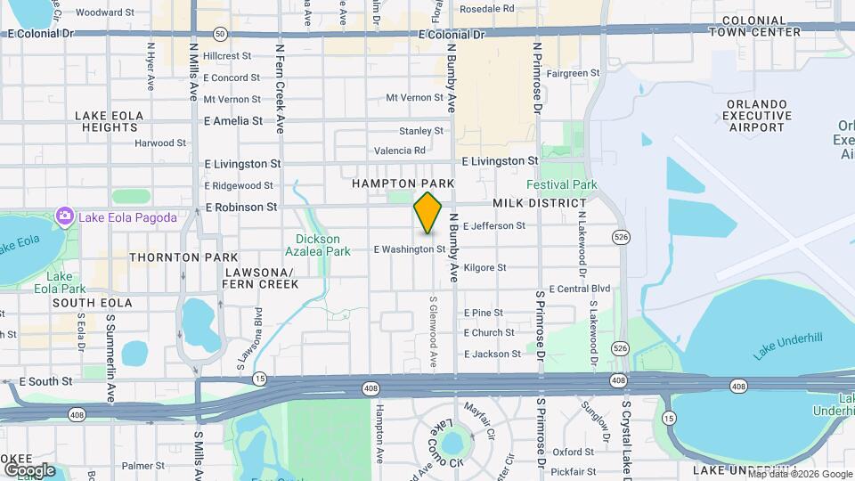 104 N Glenwood Ave Map and Location Details