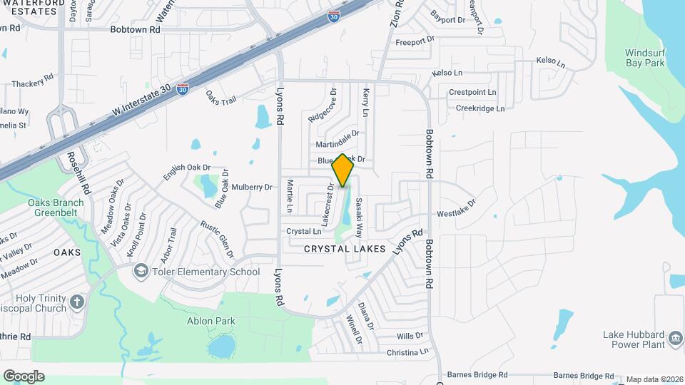 4421 Crystal Ln Map and Location Details