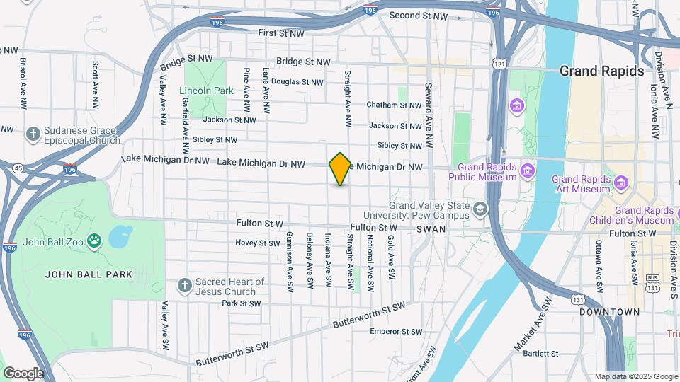 812 California St NW Map and Location Details