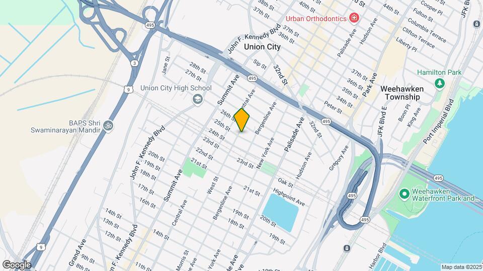 2500 West St Mapa y Detalles de la Ubicación