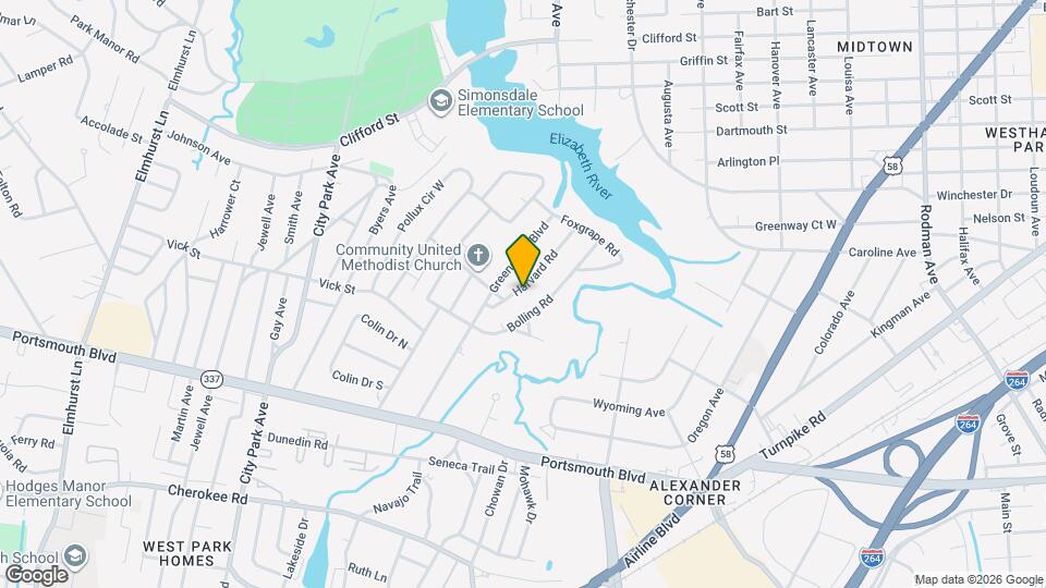 28 Harvard Rd Map and Location Details