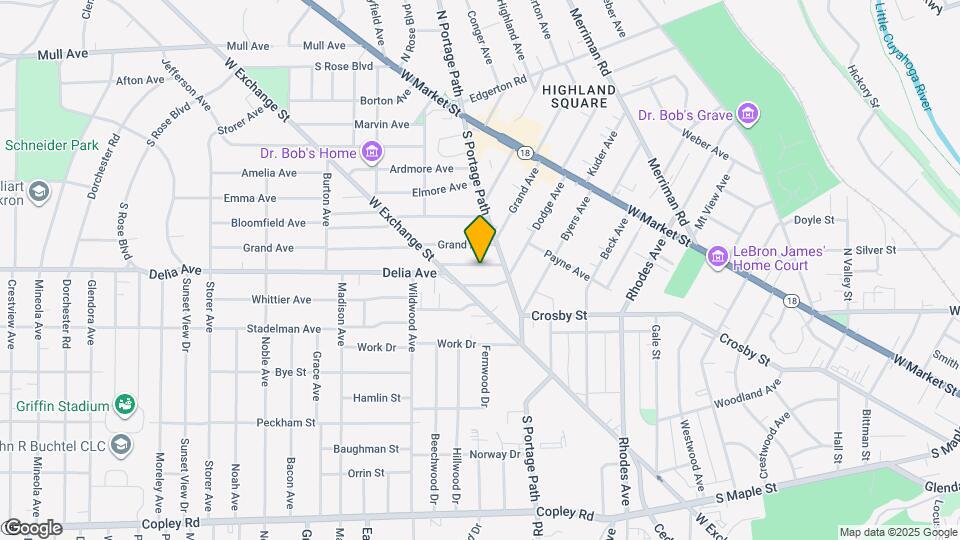 128 Hollinger Ave Map and Location Details