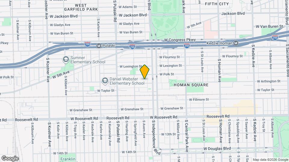 3824 W Arthington St Map and Location Details