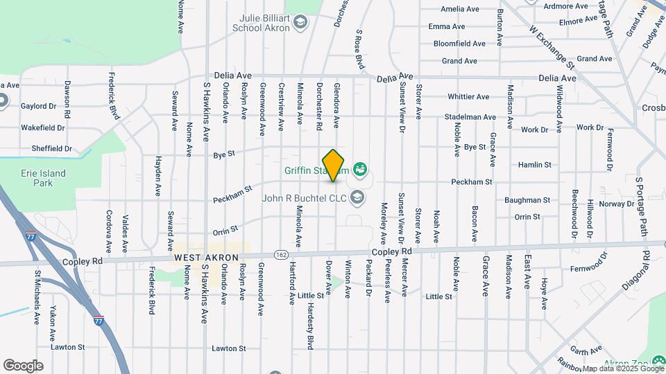 680 Glendora Ave Map and Location Details