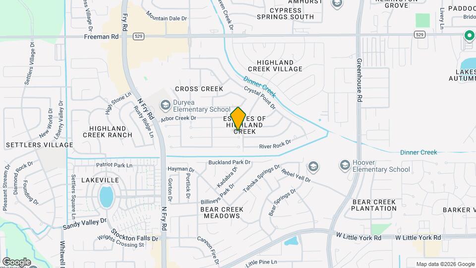 19906 Mason Creek Dr Map and Location Details