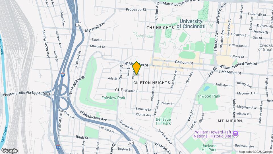 2343 Stratford Ave Map and Location Details