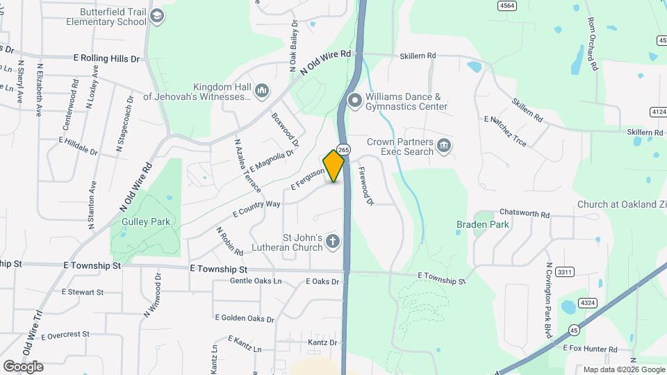 2733 E Country Way Map and Location Details