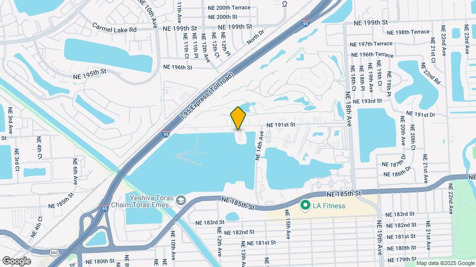 1300 NE 191st St, Unit 210 Map and Location Details