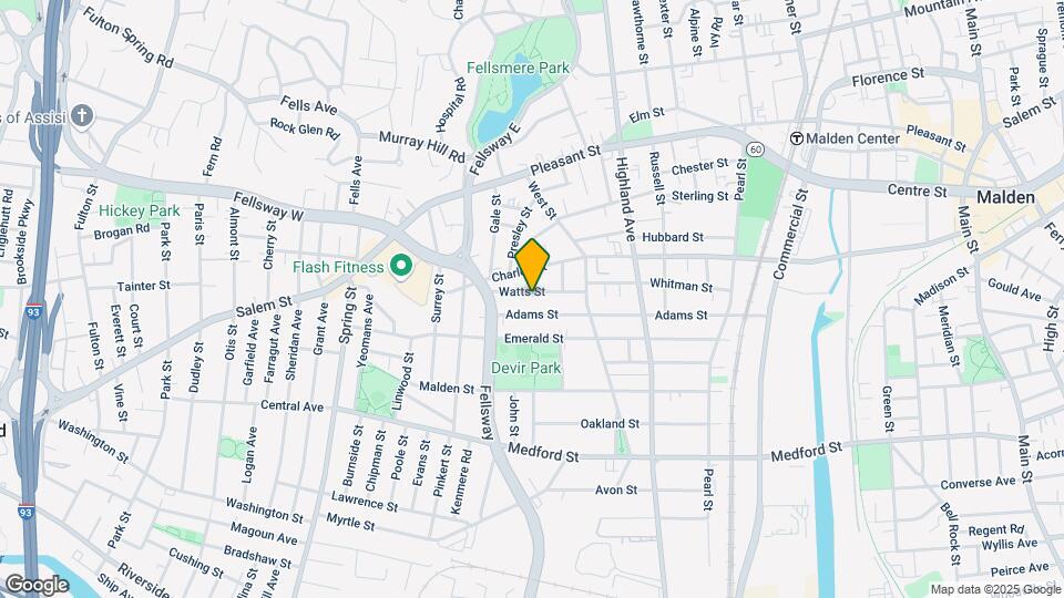 44 Watts St, Unit 2 Map and Location Details