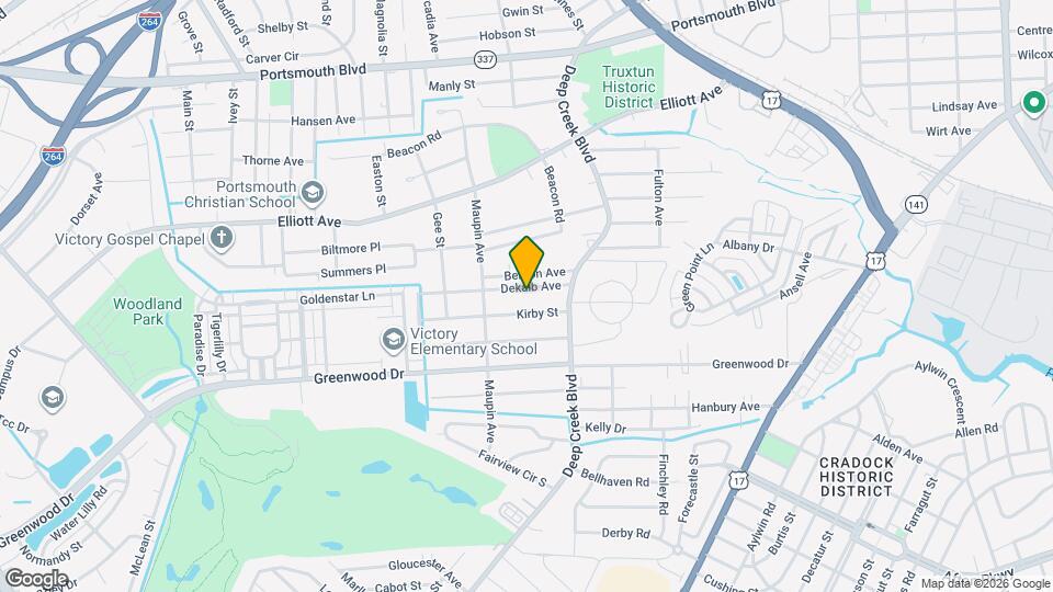 21 Dekalb Ave Map and Location Details