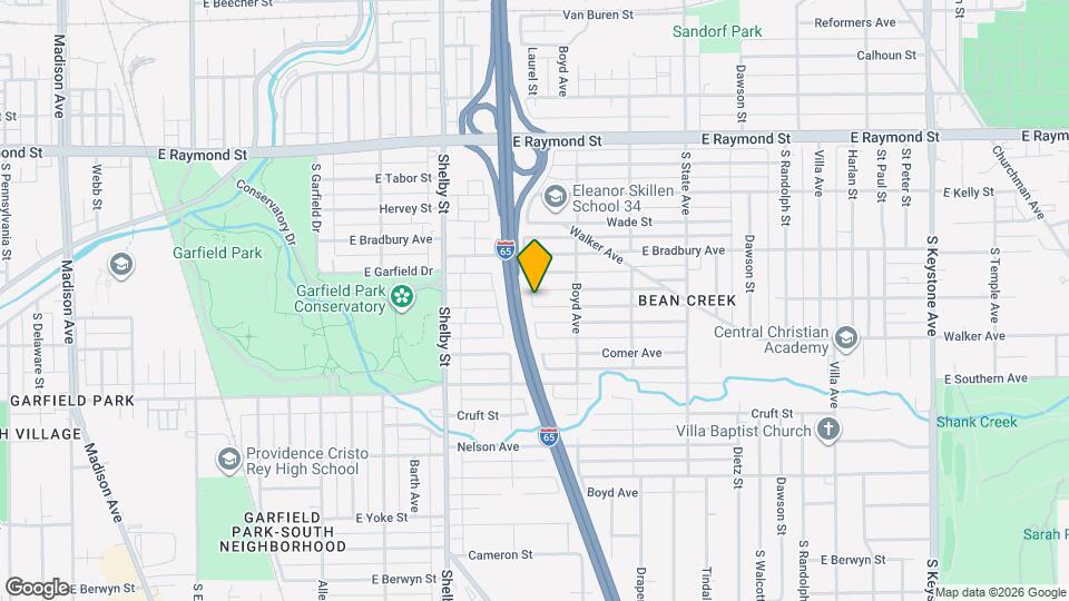 1325 Finley Ave Map and Location Details