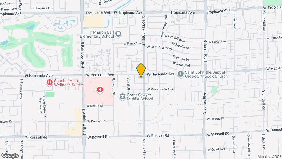 6521 Bellwood Ct Map and Location Details