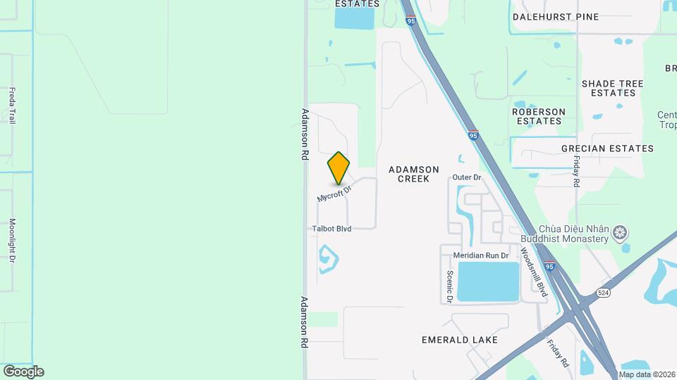 1398 Mycroft Dr Map and Location Details